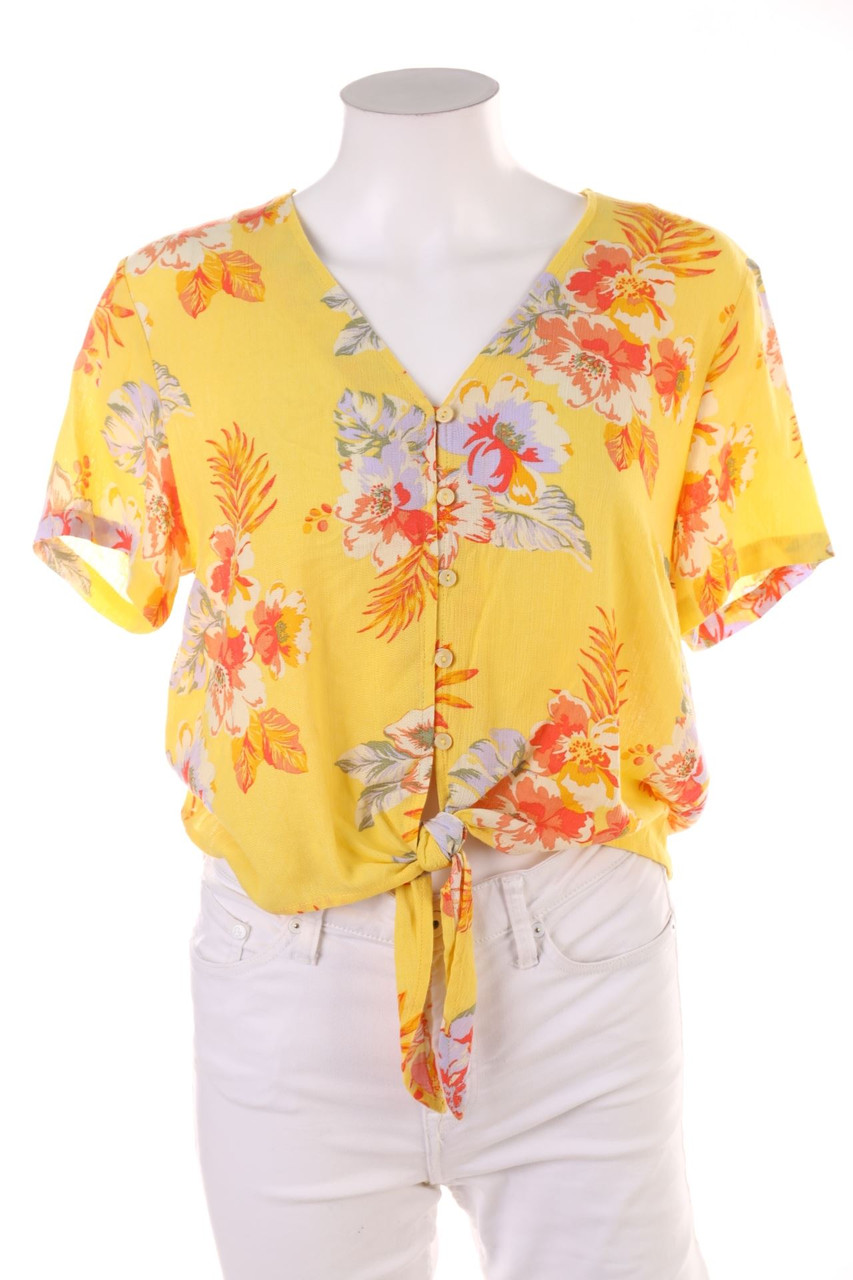 manguun - Kurzarm-Bluse - M