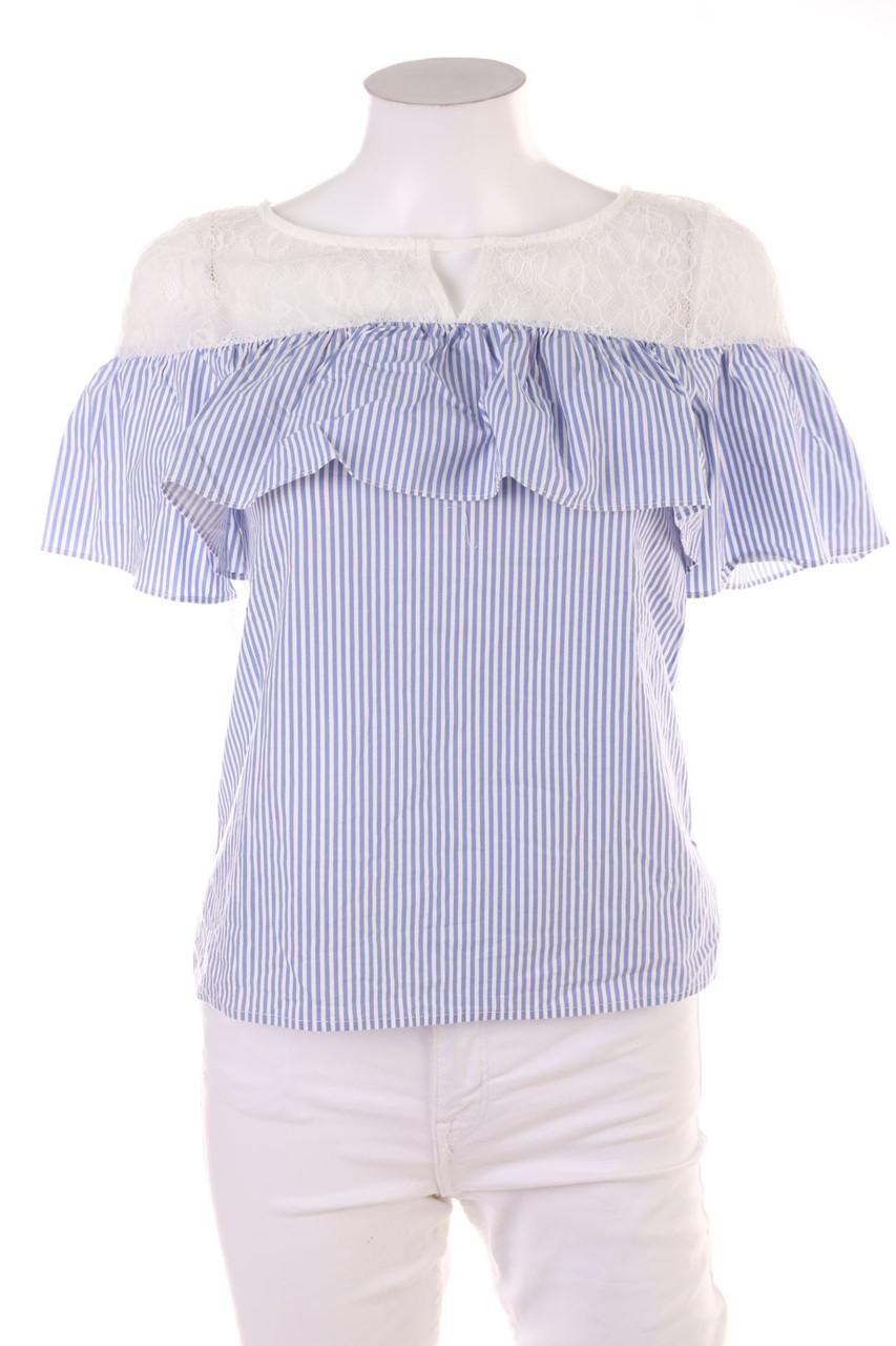 NAF NAF - Kurzarm-Bluse - S