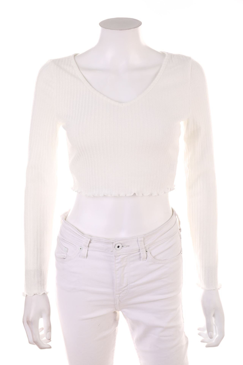 SHEIN - Cropped-Shirt - S
