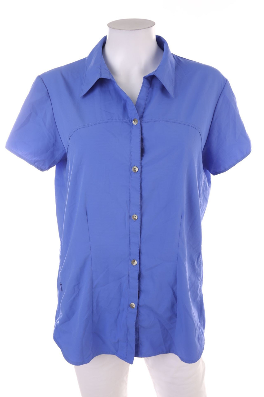 SECONDHAND - Hemd-Bluse mit kurzem Ärmel - L