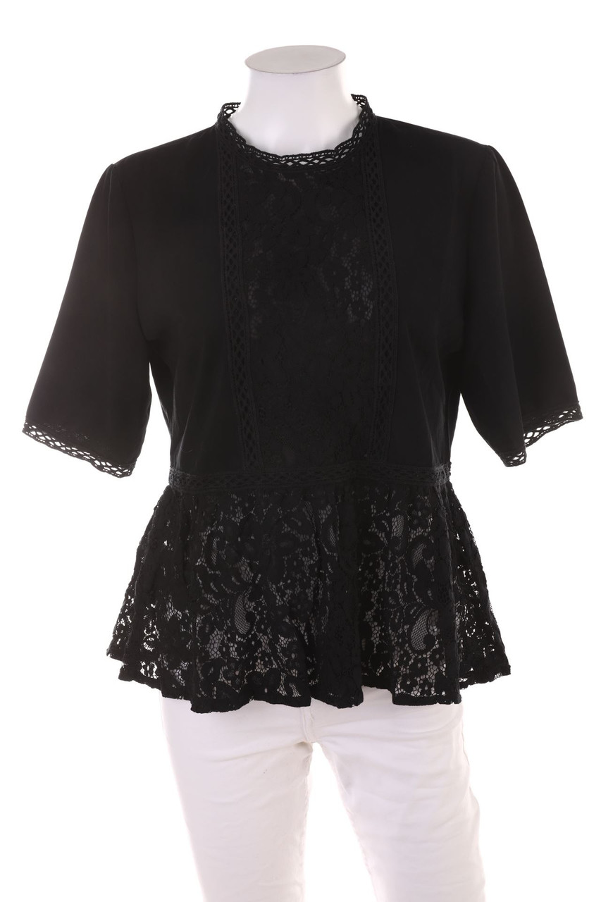 ONLY - Kurzarm-Bluse - L