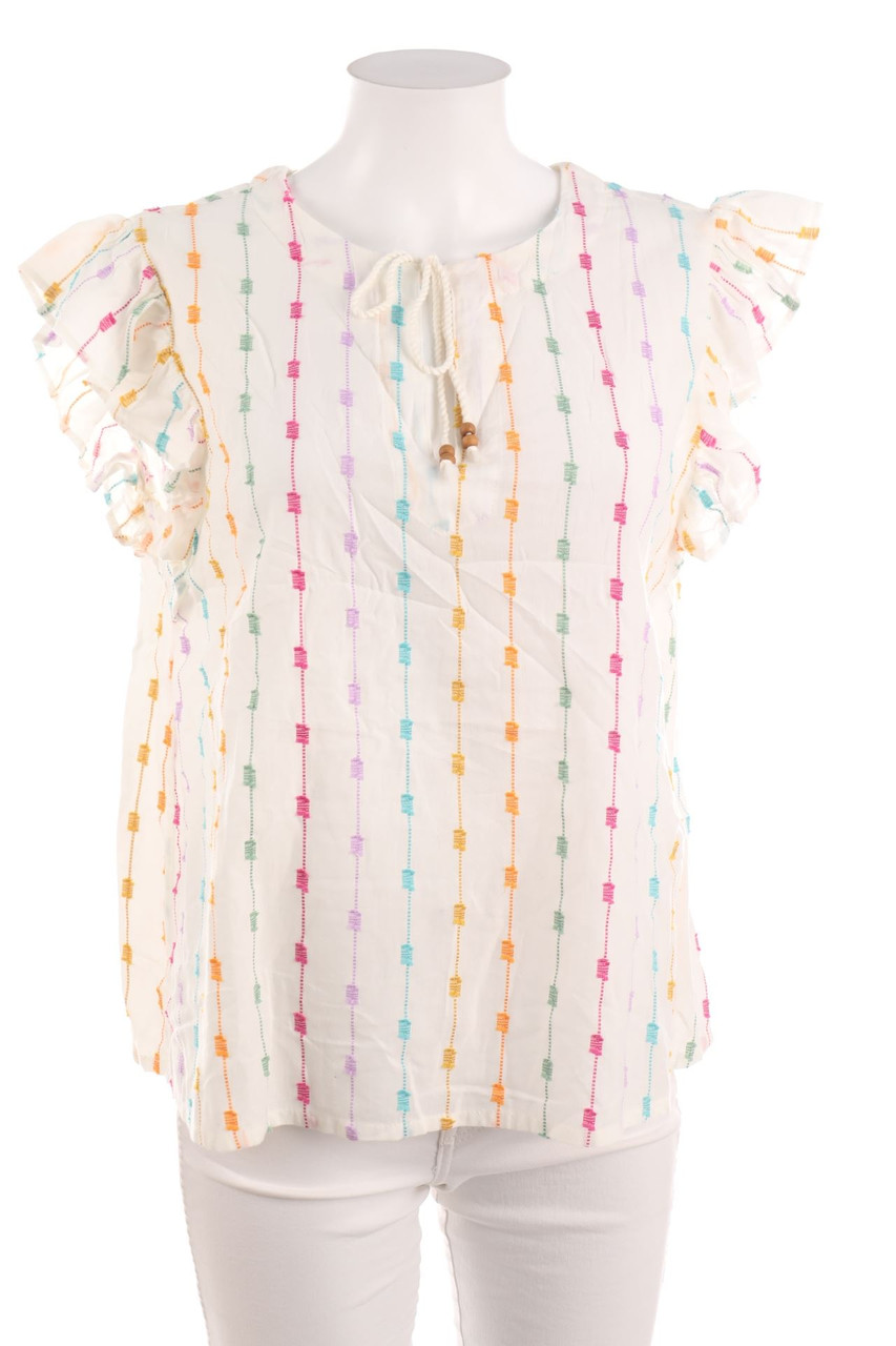 GÉMO - Kurzarm-Bluse - L