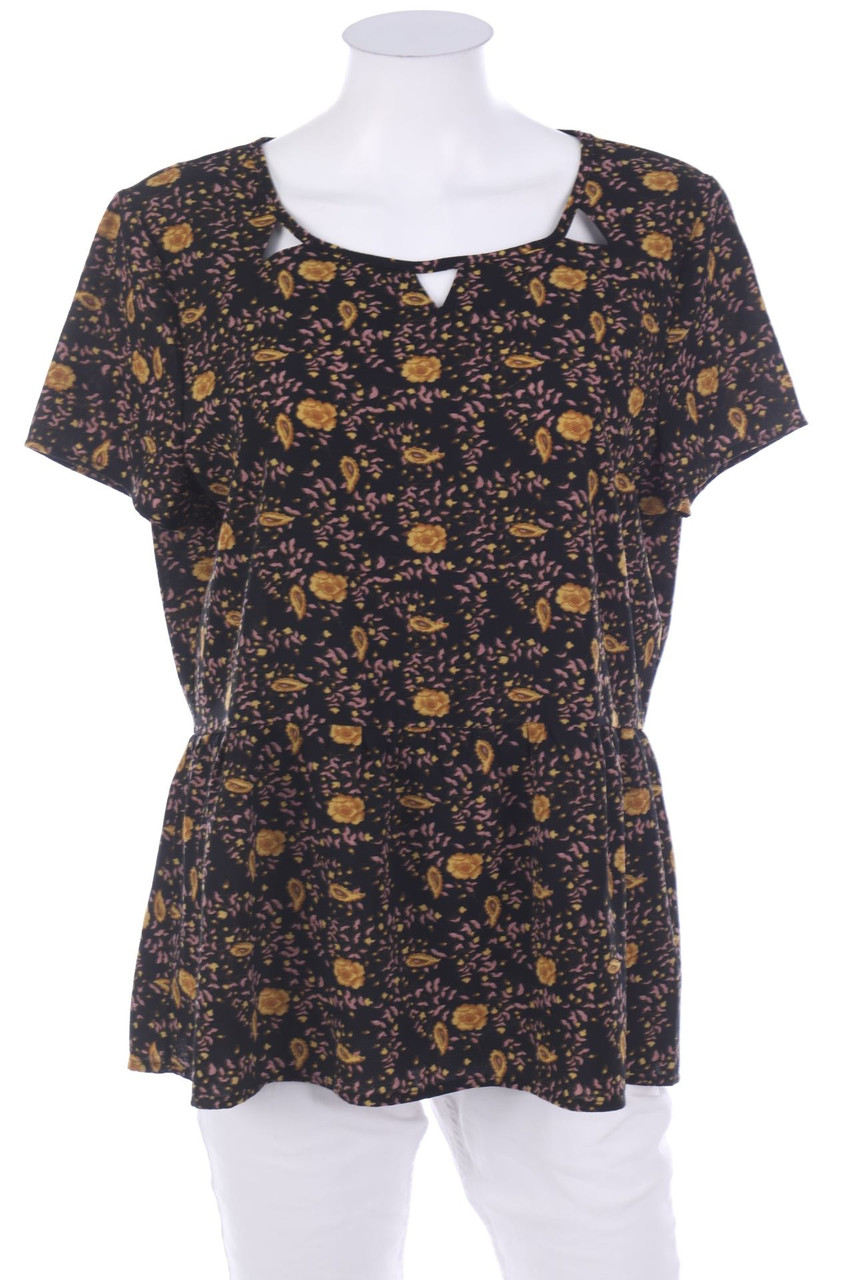 zebra - Kurzarm-Bluse - M