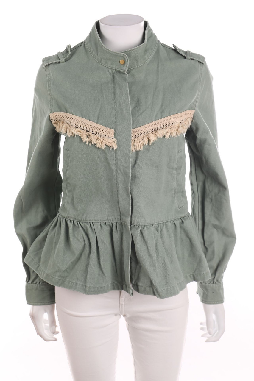 RESERVED - Baumwoll-Jacke im Boho-Stil - S