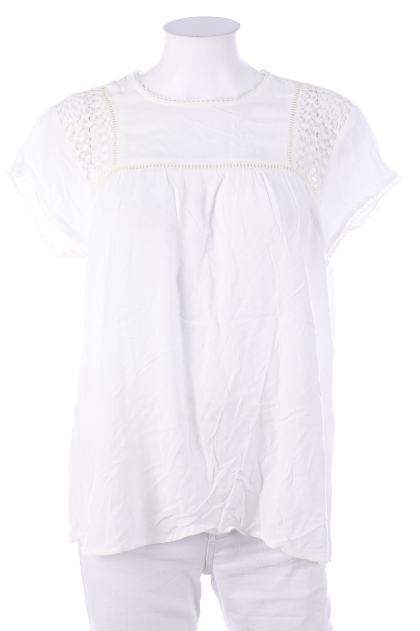 Laura Torelli - Kurzarm-Bluse - M