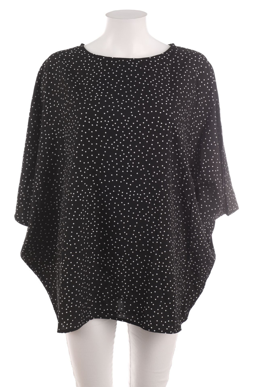 Ohne Label - Kurzarm-Bluse - XL