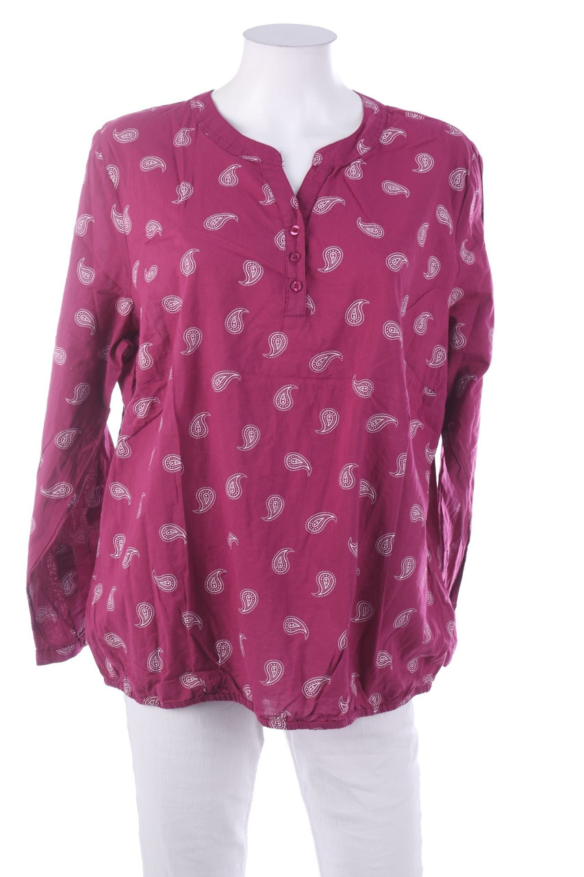 Ohne Label - Baumwoll-Bluse - 3XL