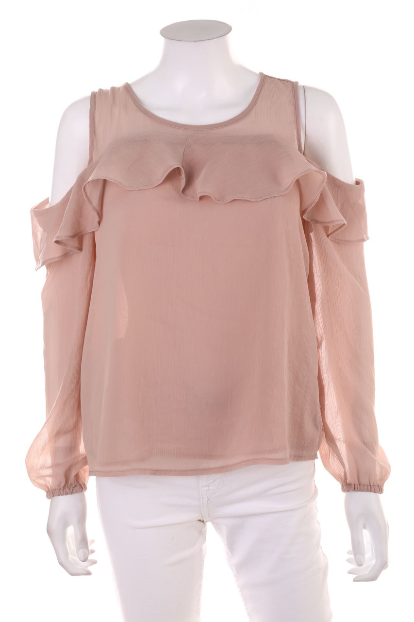 AMISU - Volant-Bluse - XS