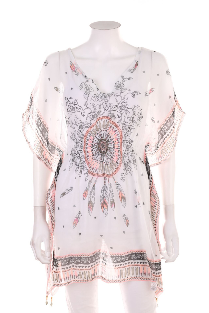 Ohne Label - Tunika-Bluse - XS