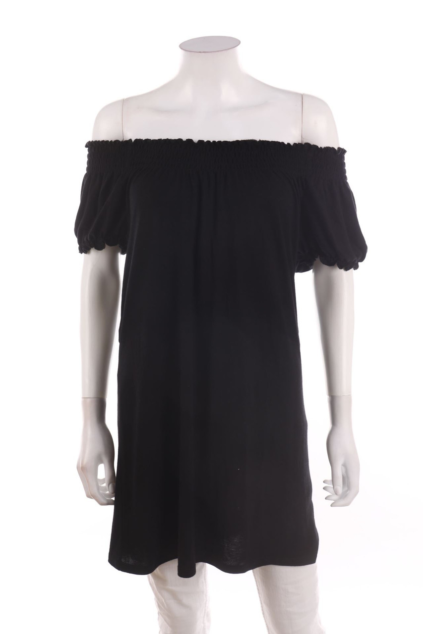 Ohne Label - Carmen-Kurzarm-Shirt - D 38