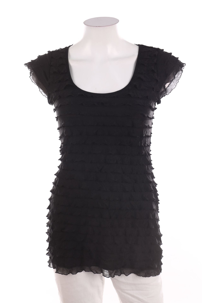 CLOCKHOUSE by C&A - Volants-Kurzarm-Shirt - D 36