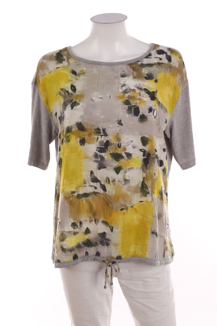 Le Comte - Kurzarm-Shirt mit Muster - D 42