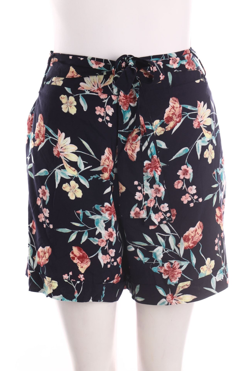 Ohne Label - Shorts mit Blumen-Print - D 46