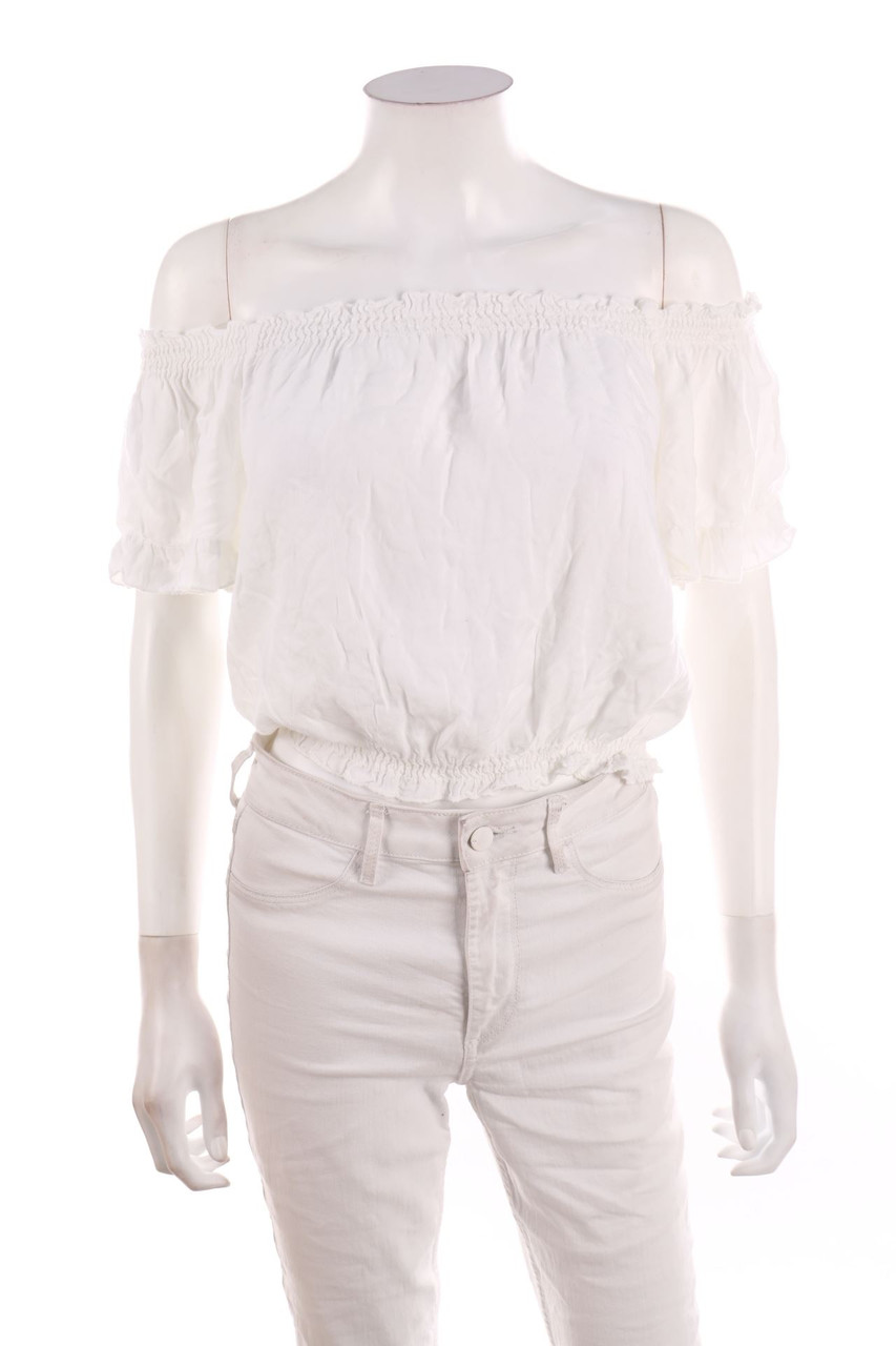 BRANDY MELVILLE - Cropped-Carmen-Bluse - ONE SIZE