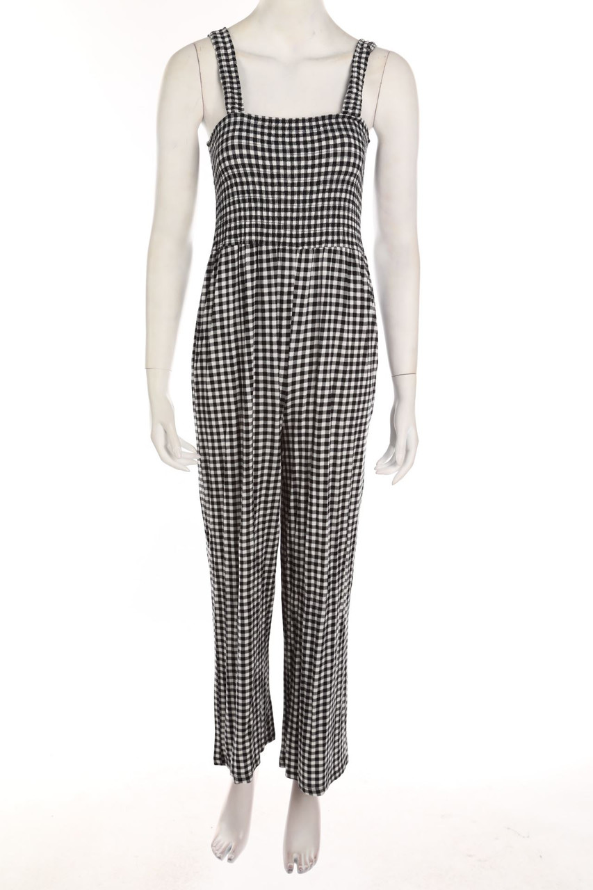 C&A - Jumpsuit mit Karo-Muster - D 32-34