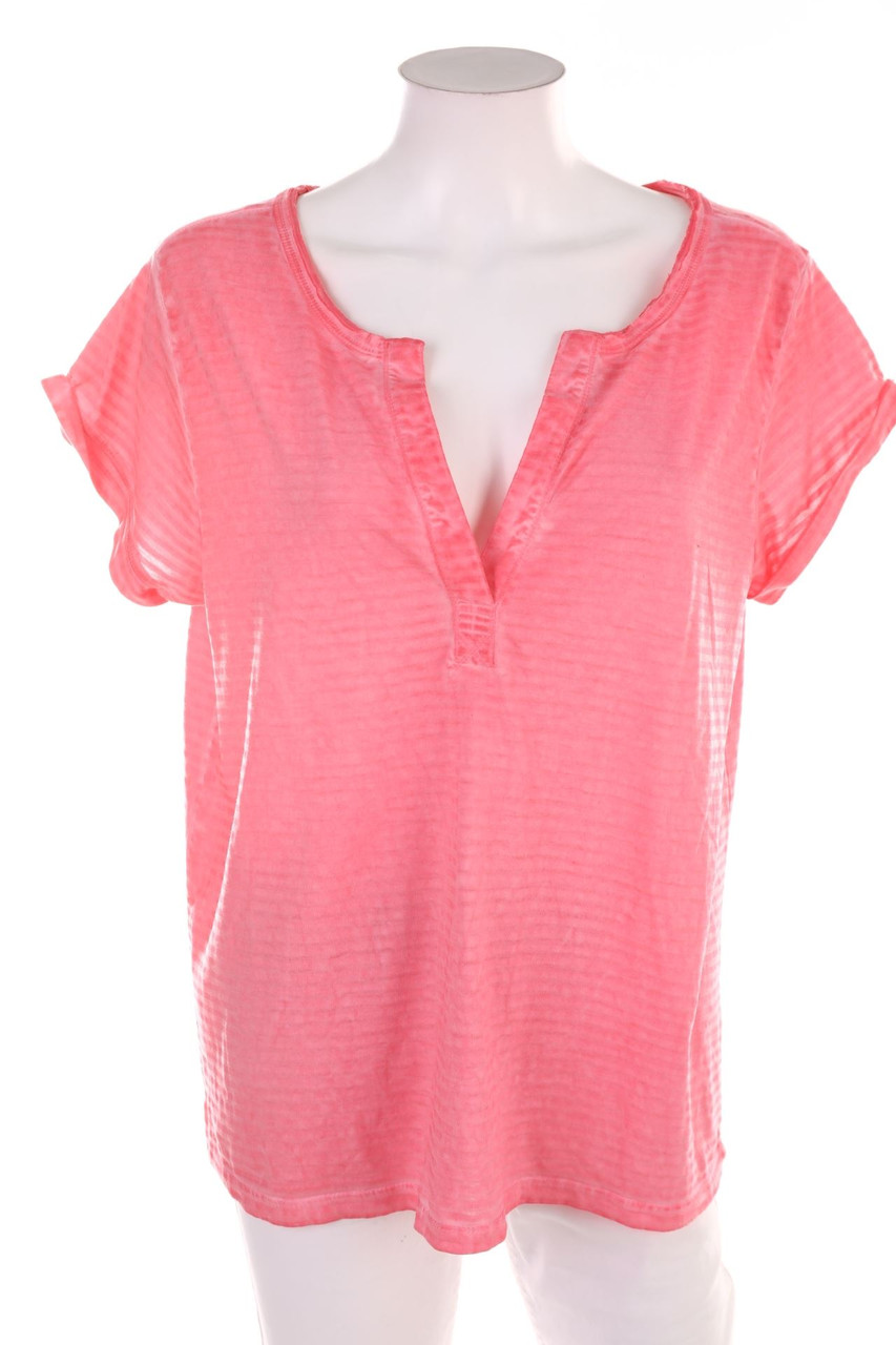 mister*lady - Kurzarm-Bluse - XL