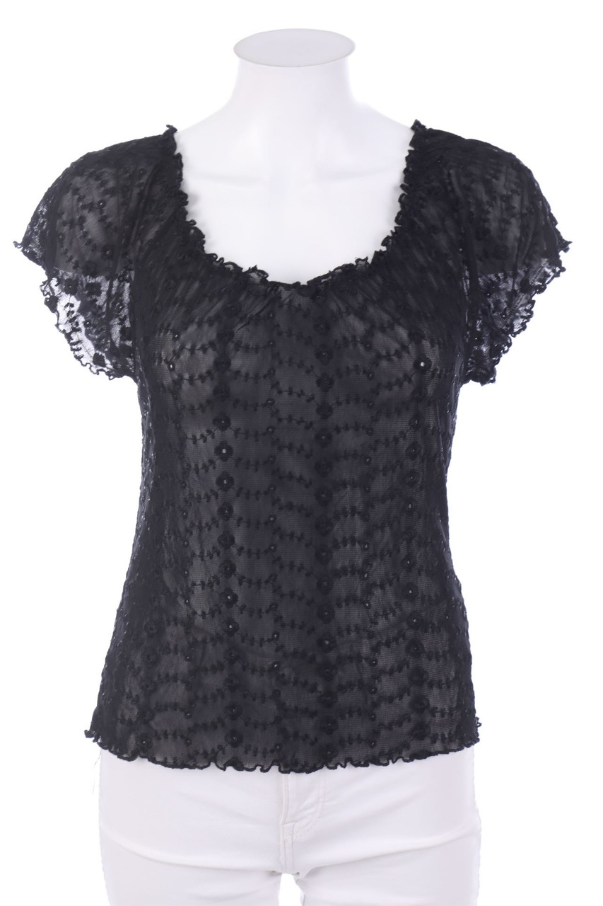 H&M Hennes - Kurzarm-Bluse - M