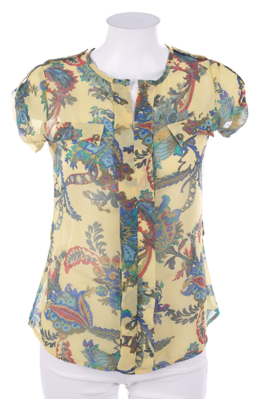 SECONDHAND - Kurzarm-Bluse - M