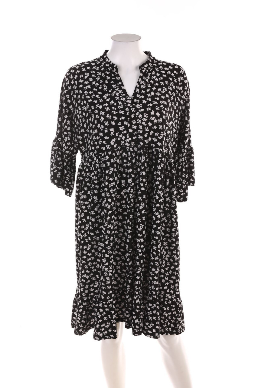 SURE - Shift-Kleid mit Blumen-Print - D 44