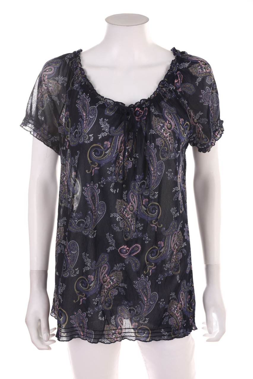 ESPRIT - Kurzarm-Bluse - XL