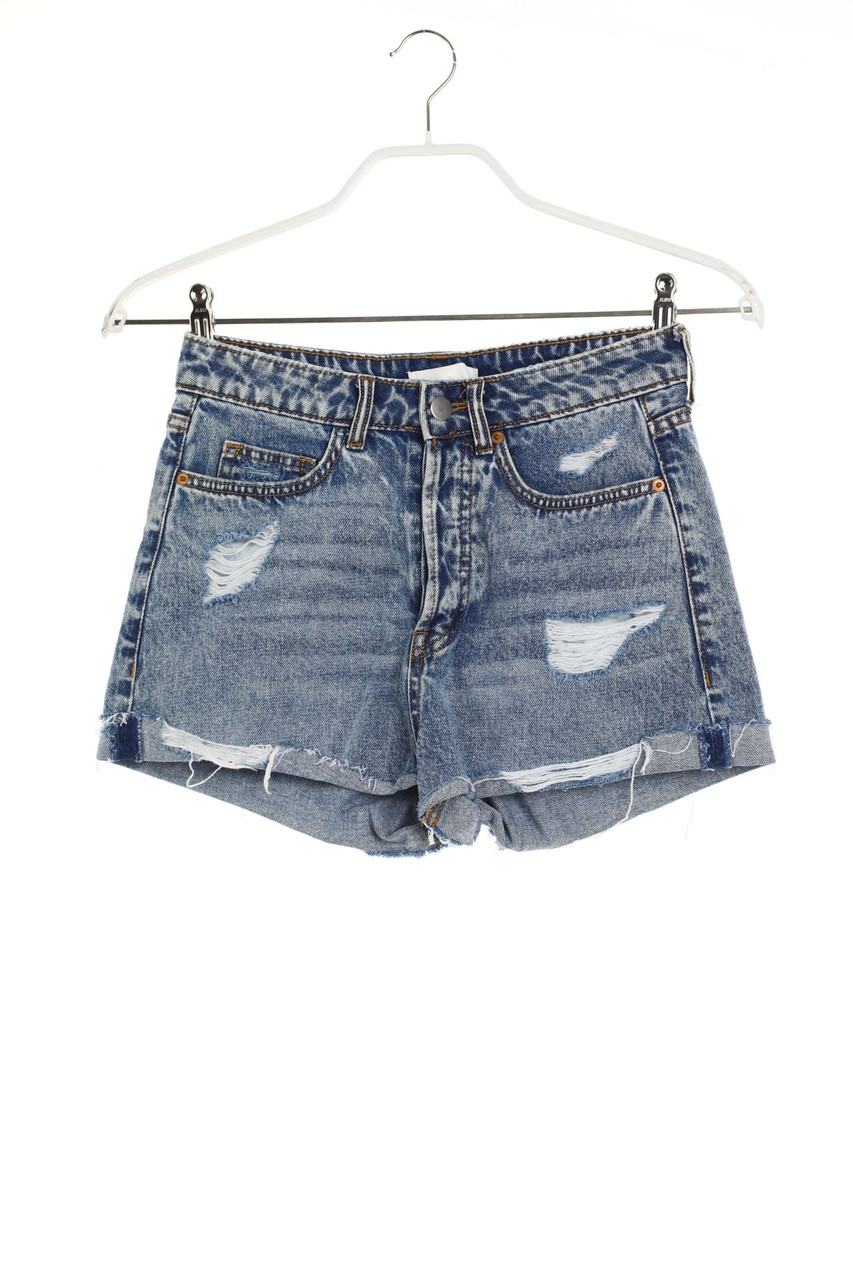 H&M - Destroyed Jeans-Shorts - S