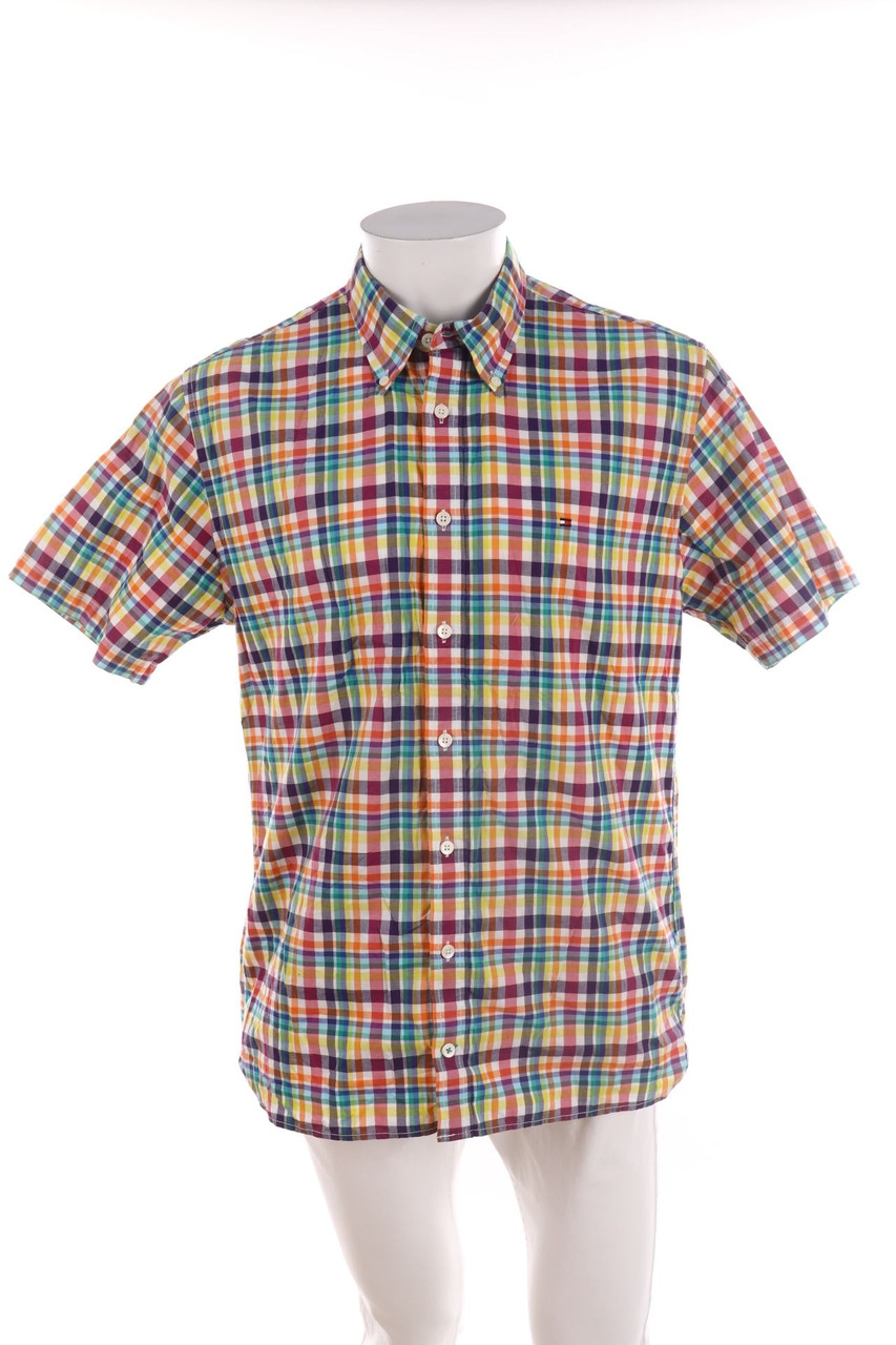 TOMMY HILFIGER - Kurzarm-Hemd - L