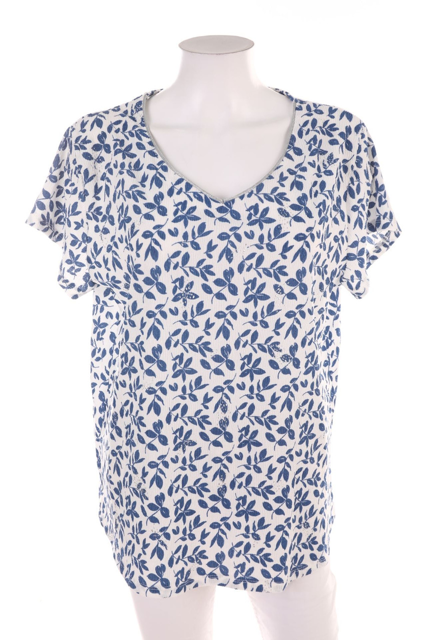 Chicorée - Kurzarm-Bluse - XL