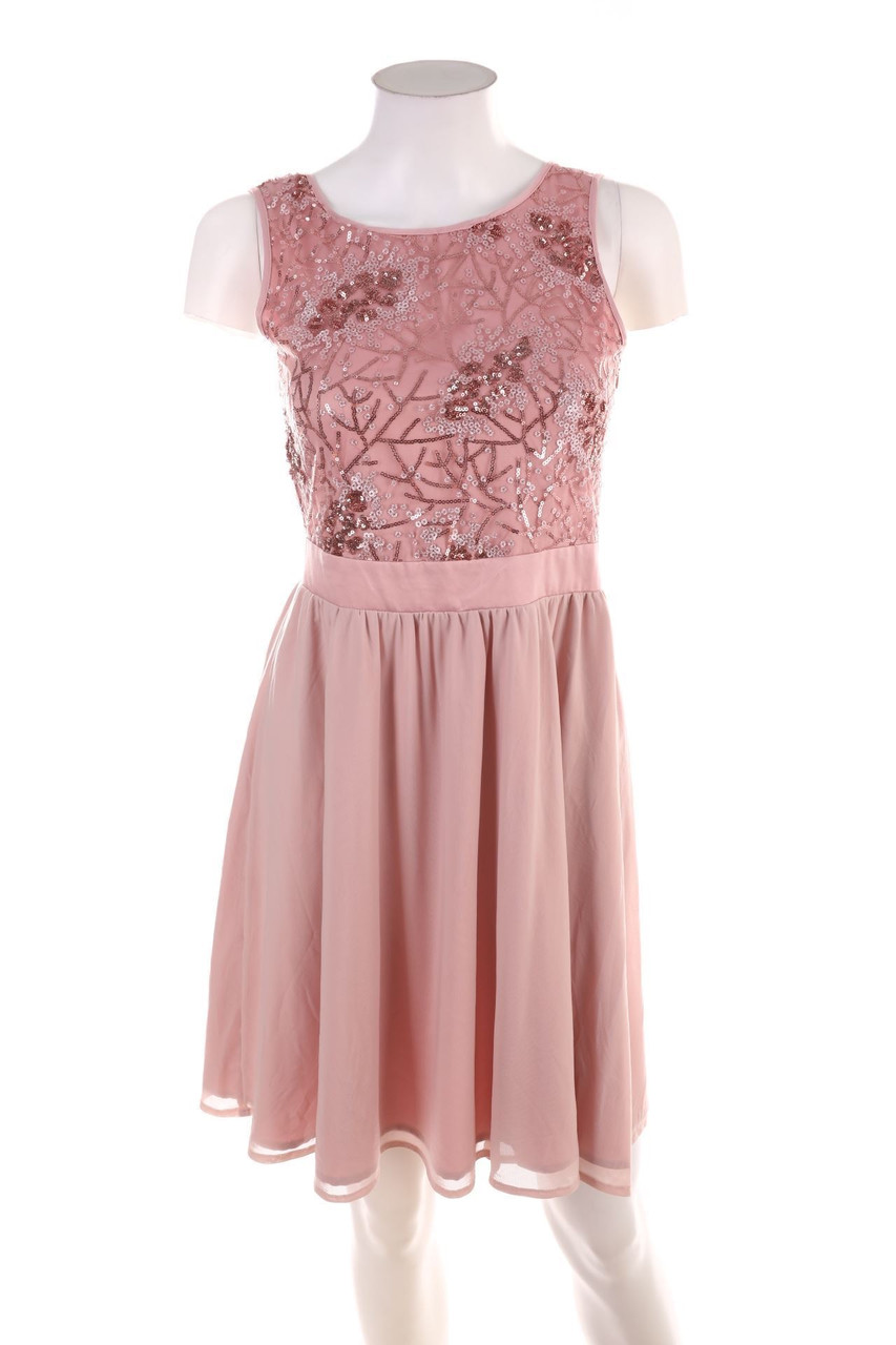 s.Oliver - Kleid mit Pailletten - 158