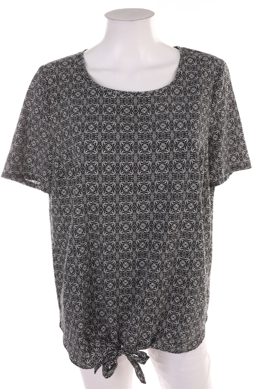 Peppermint - Kurzarm-Bluse - XL