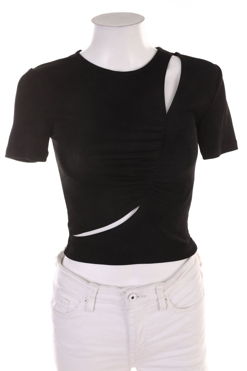 AMISU - Cropped-Shirt - M