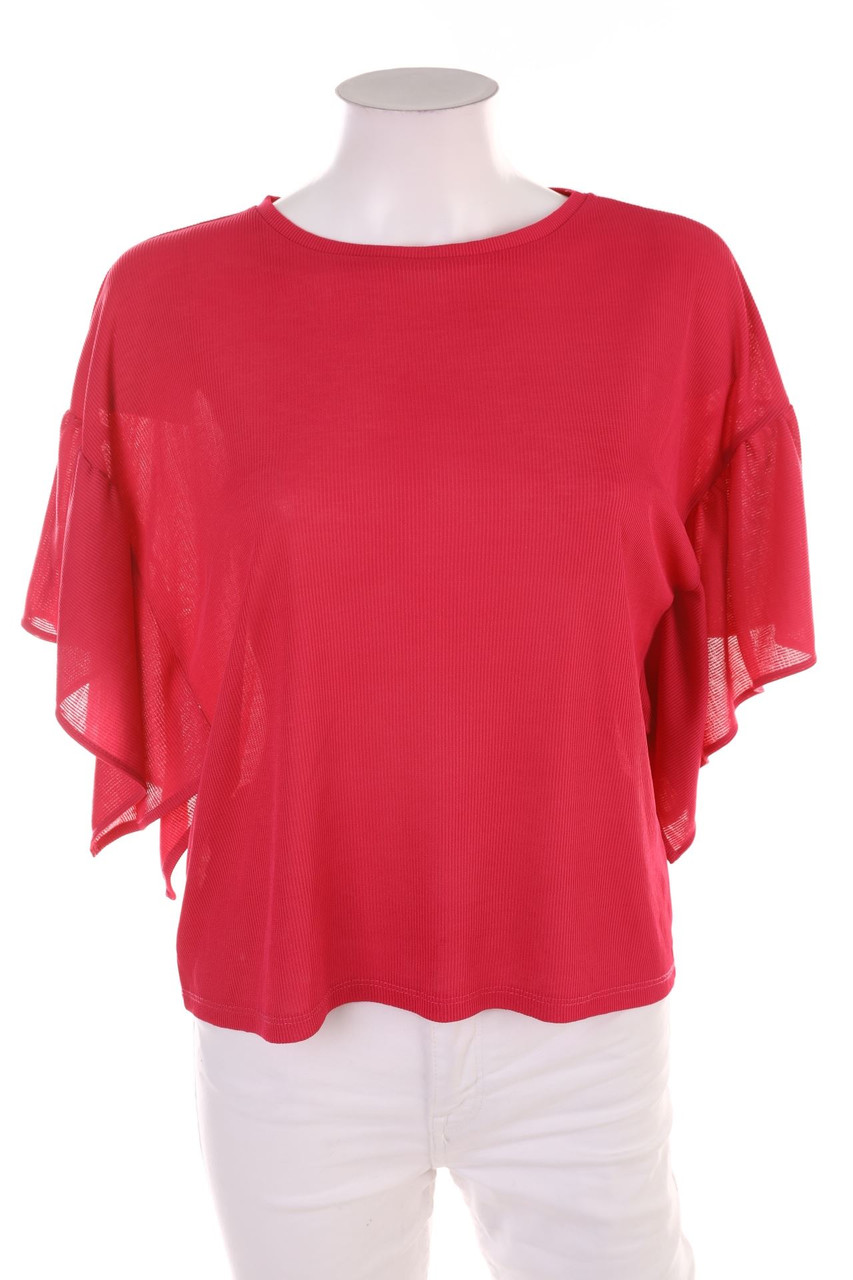 ZARA - Kurzarm-Bluse - S