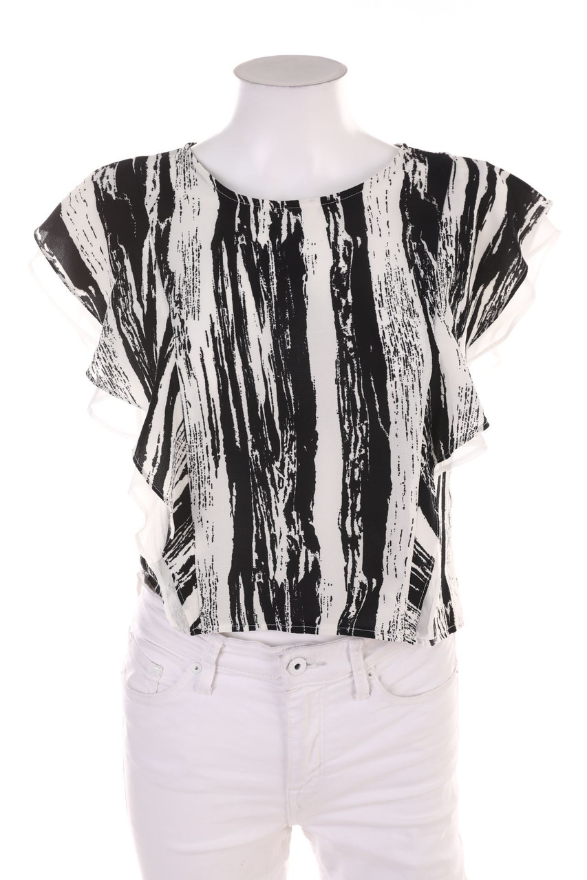 SECONDHAND - Volant-Bluse - L
