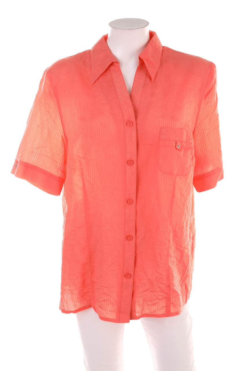 CLARINA - Hemd-Bluse mit kurzem Ärmel - 3XL