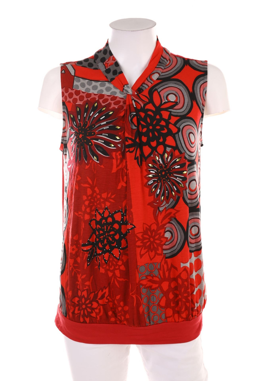 Ohne Label - Schluppen-Bluse - M