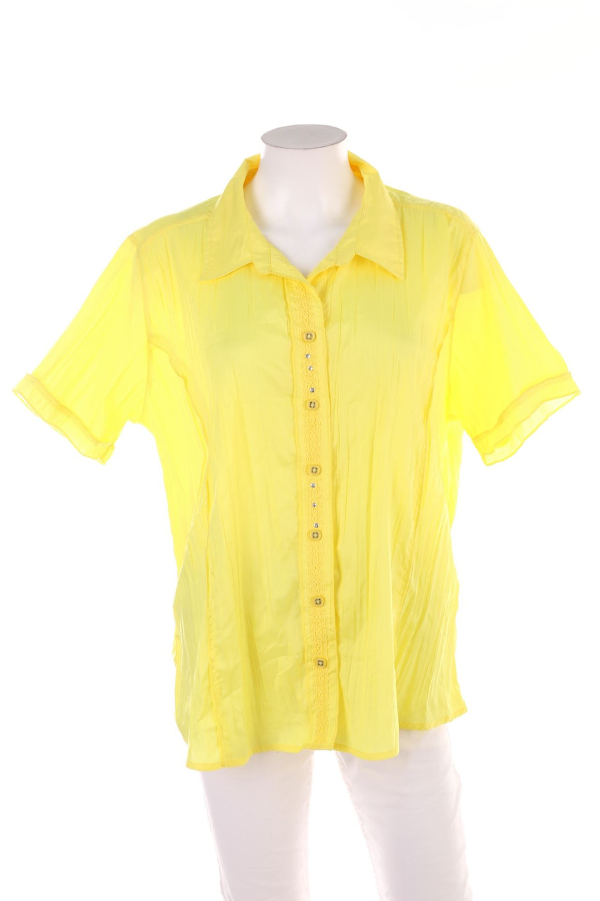 Sonja Blank - Hemd-Bluse mit kurzem Ärmel - 3XL