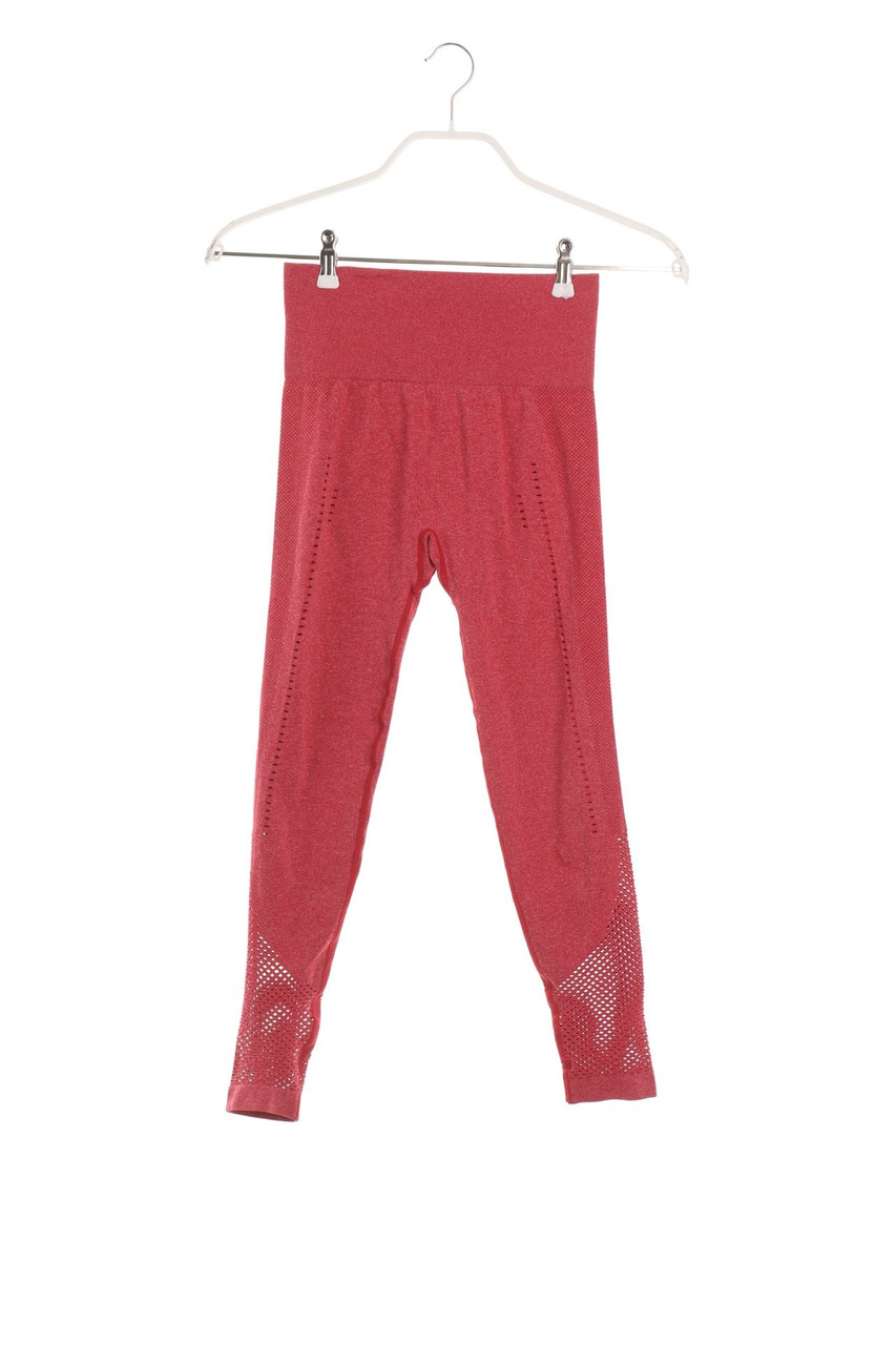 Ohne Label - Sport-Leggings mit Mesh-Einsatz - S