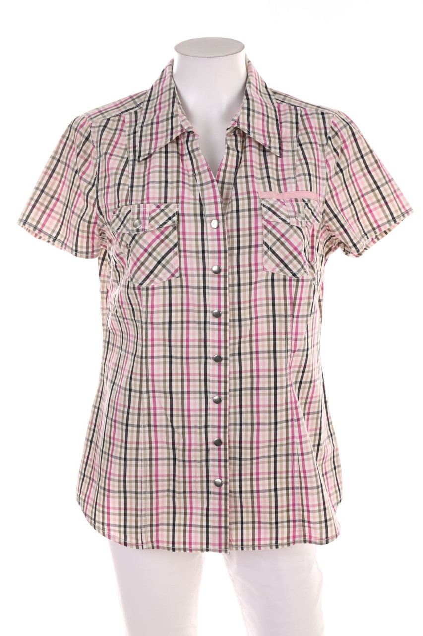 BIAGGINI - Hemd-Bluse mit kurzem Ärmel - XL