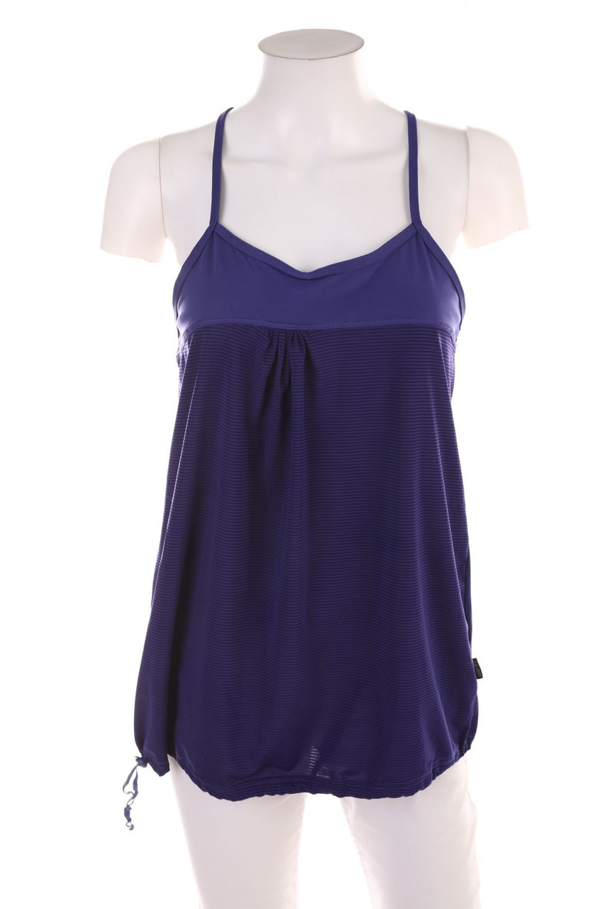 Ohne Label - Racerback-Top mit Streifen - D 34