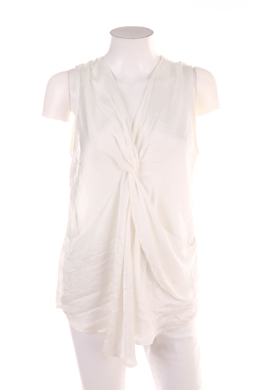 SECONDHAND - Blusentop mit Raffungen - D 42