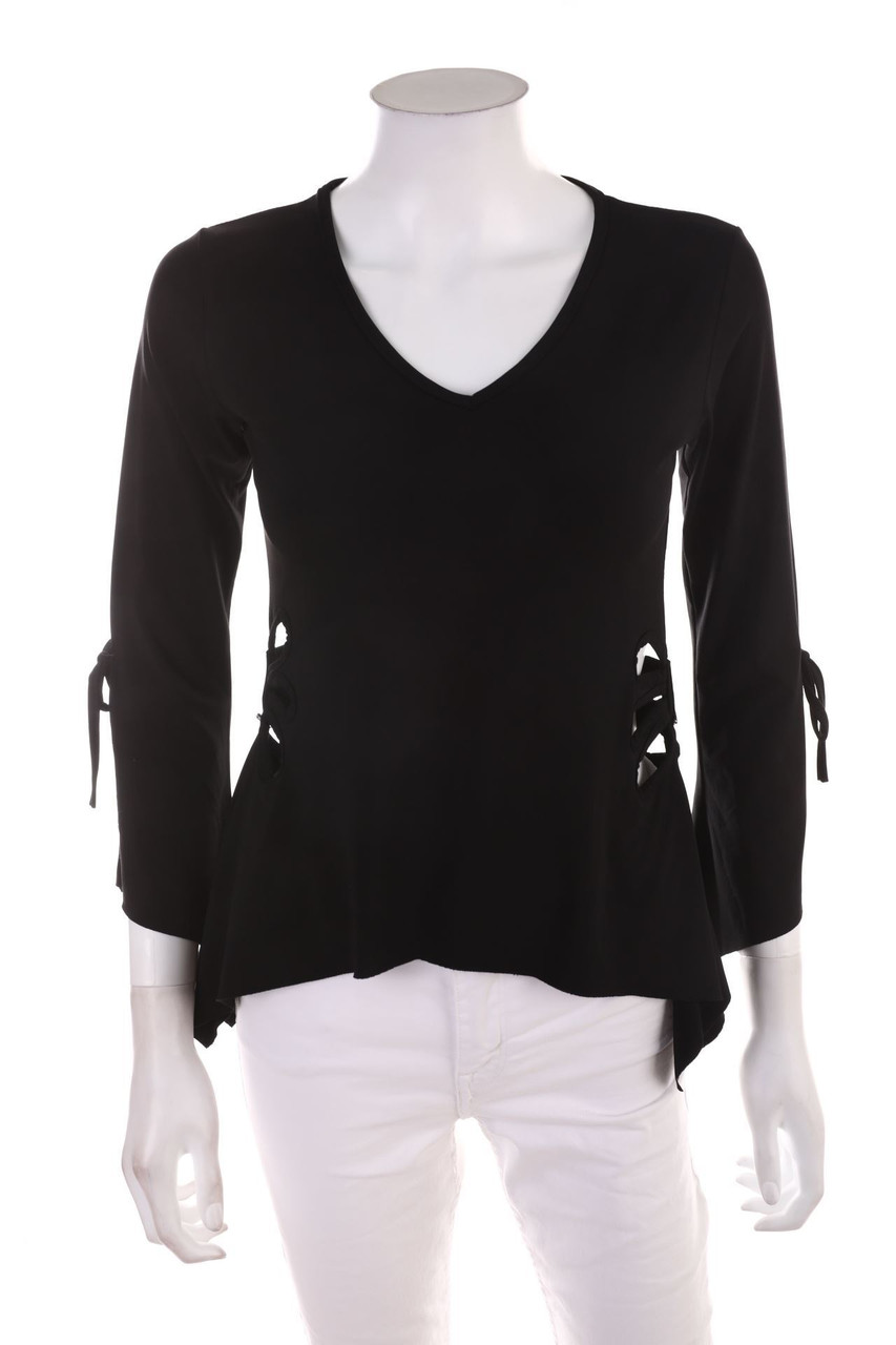 SECONDHAND - Longsleeve-Shirt mit Cut-outs - D 32-34