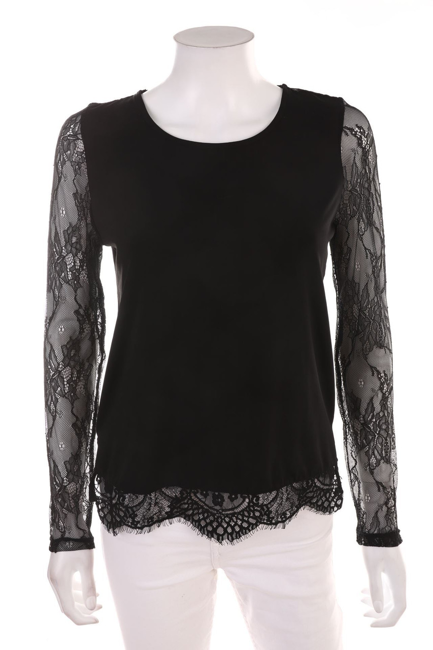 Pimkie - Longsleeve-Shirt mit Spitze - D 36