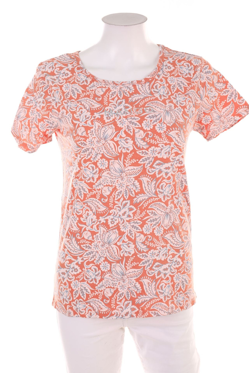 MANGO - Kurzarm-Shirt - M