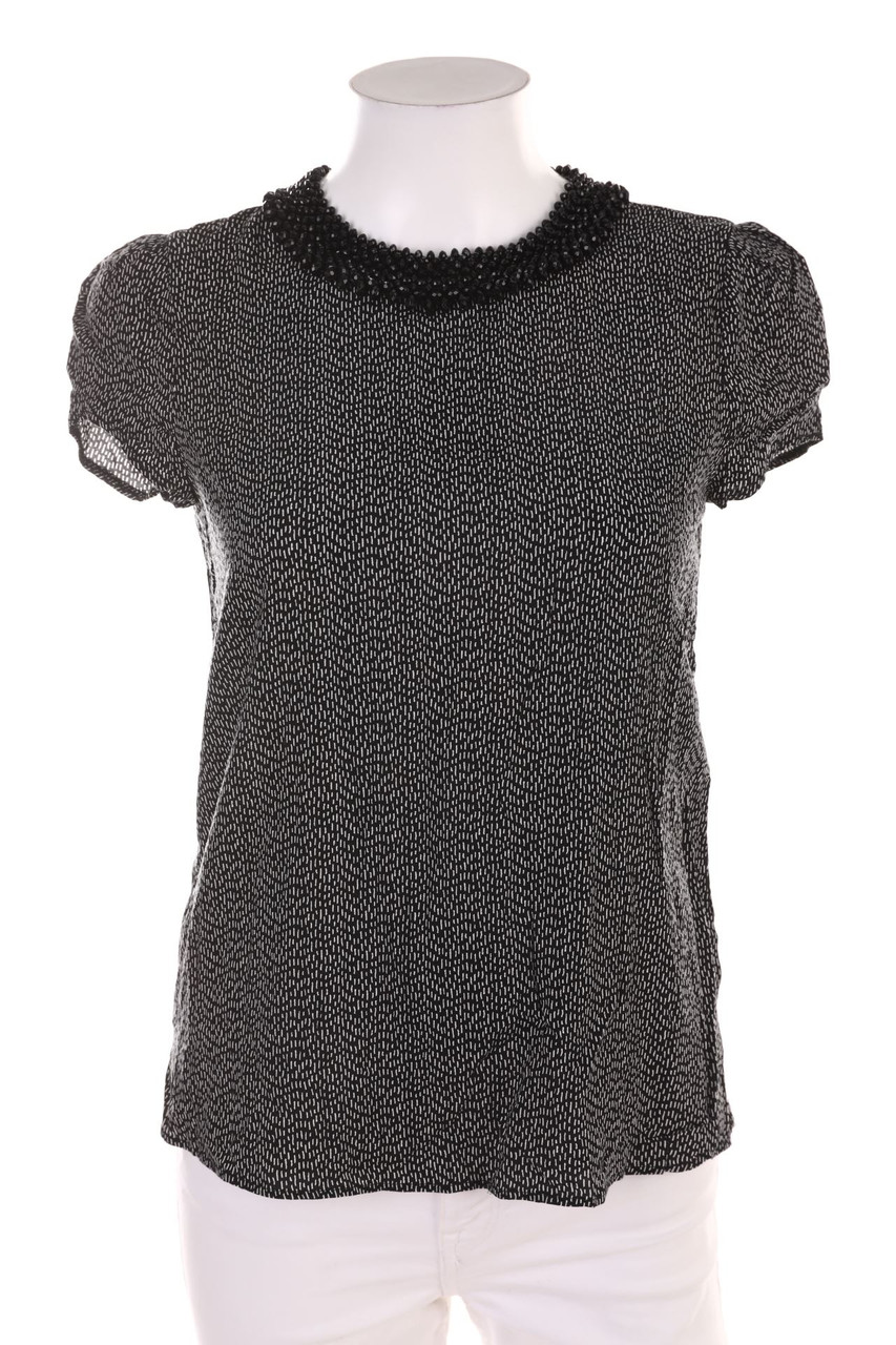 HALLHUBER - Kurzarm-Bluse - S