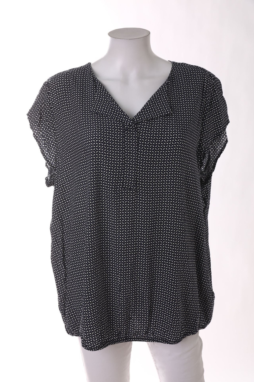 TOM TAILOR - Kurzarm-Bluse - 3XL