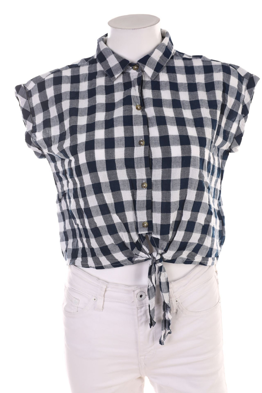 PRIMARK - Hemd-Bluse mit kurzem Ärmel - L