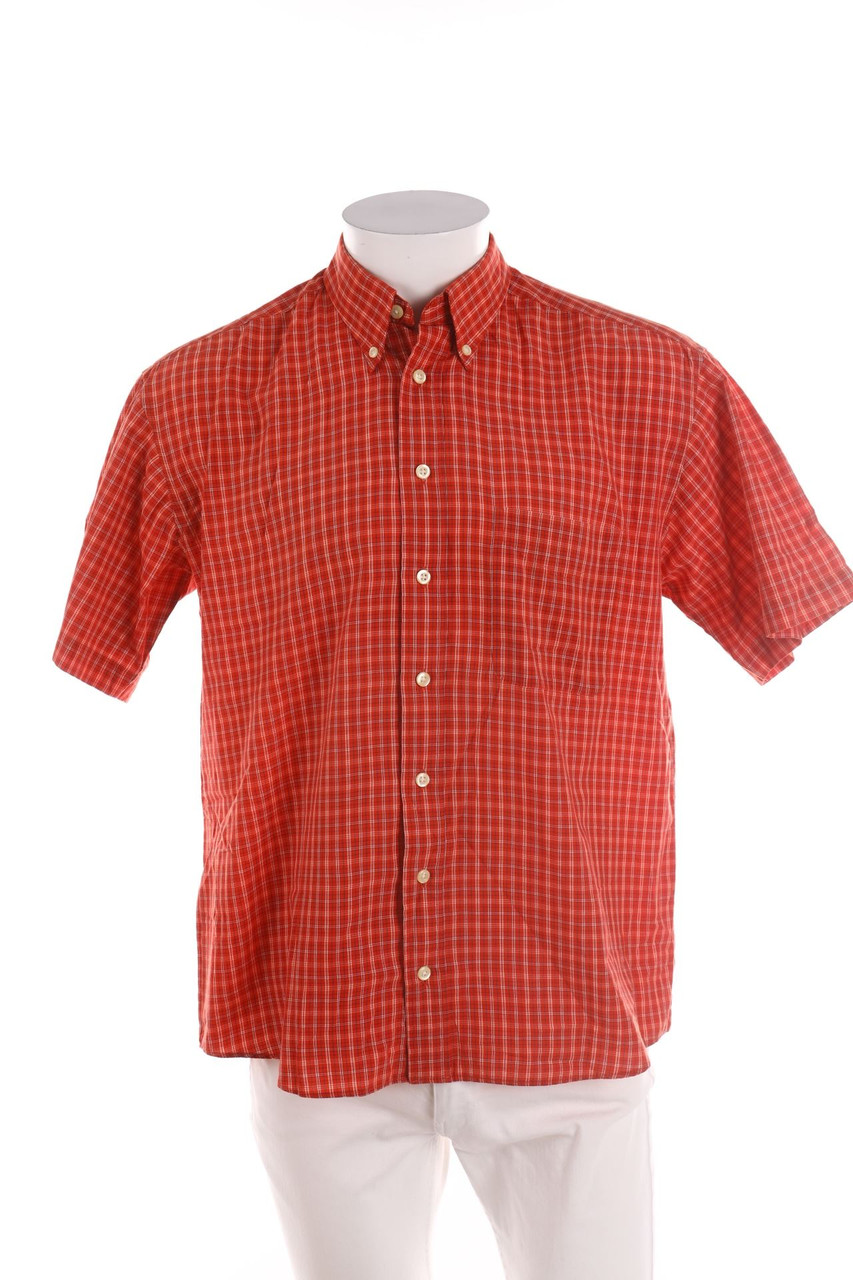 CLUB DAMINGO - Kurzarm-Hemd mit Karo-Muster - M