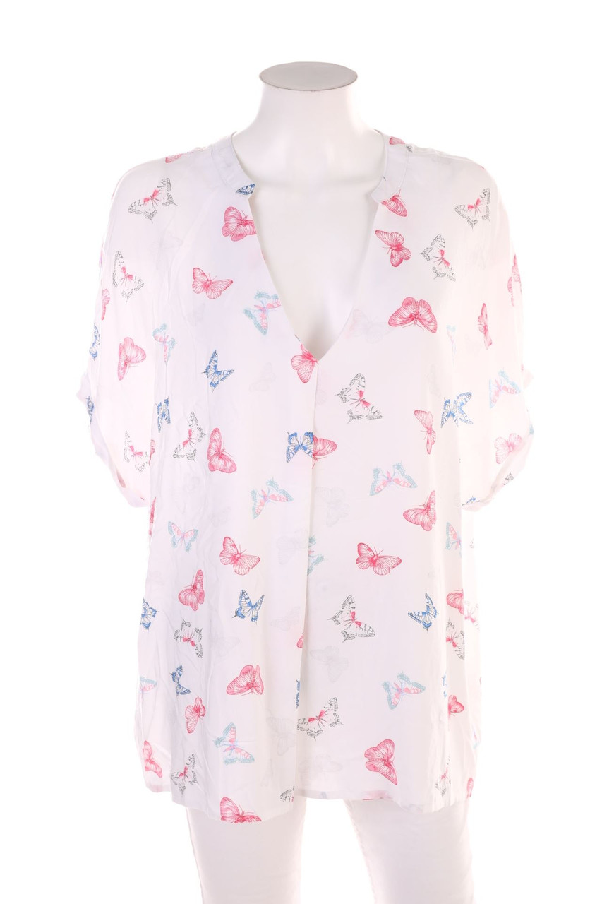 Janina - Kurzarm-Bluse - 3XL