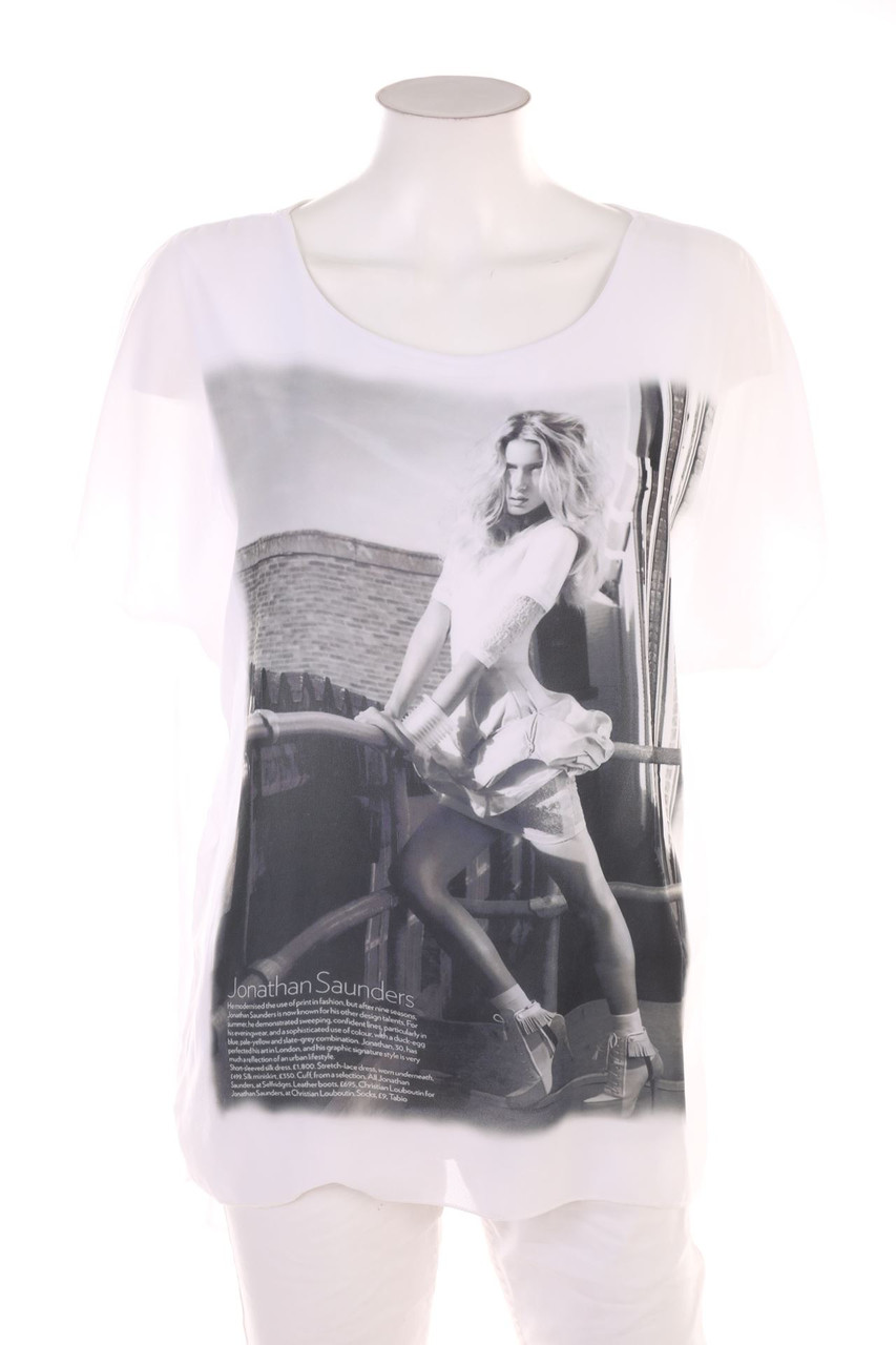 SURE - Kurzarm-Shirt mit Print - L