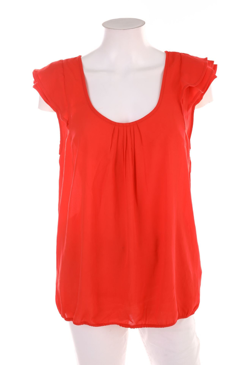 AMISU - Kurzarm-Bluse - XL