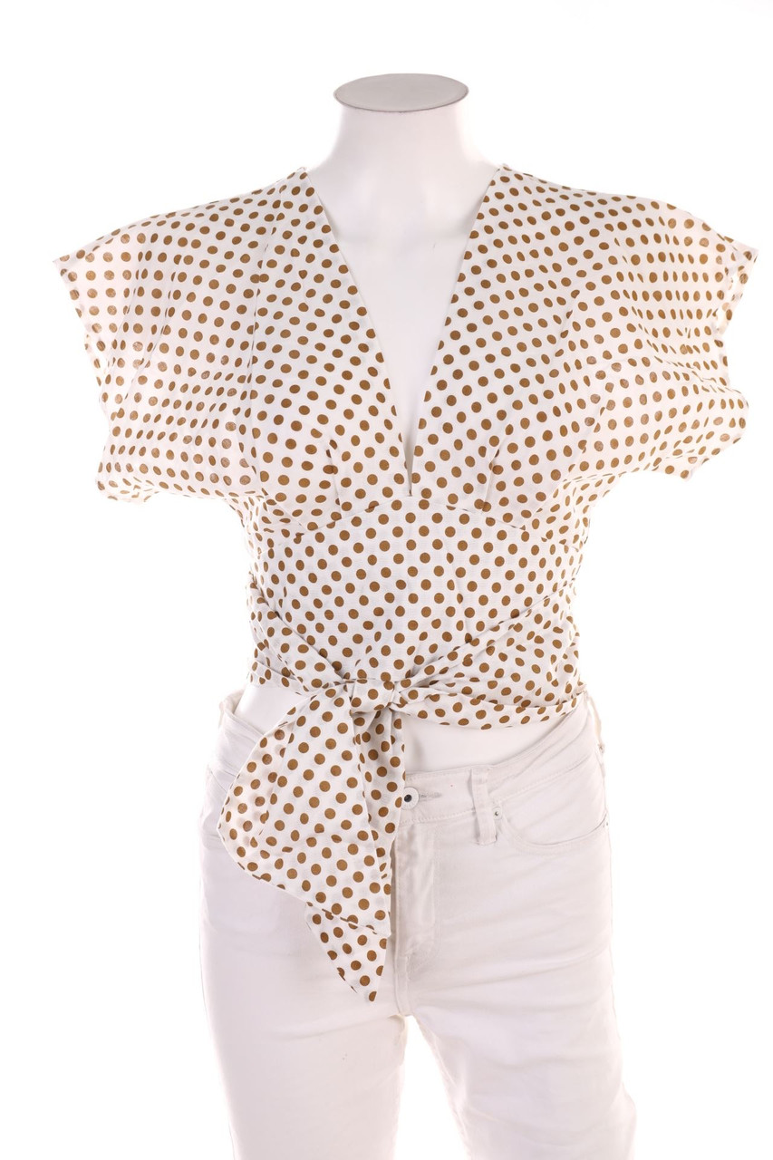 ZARA - Kurzarm-Bluse - XS